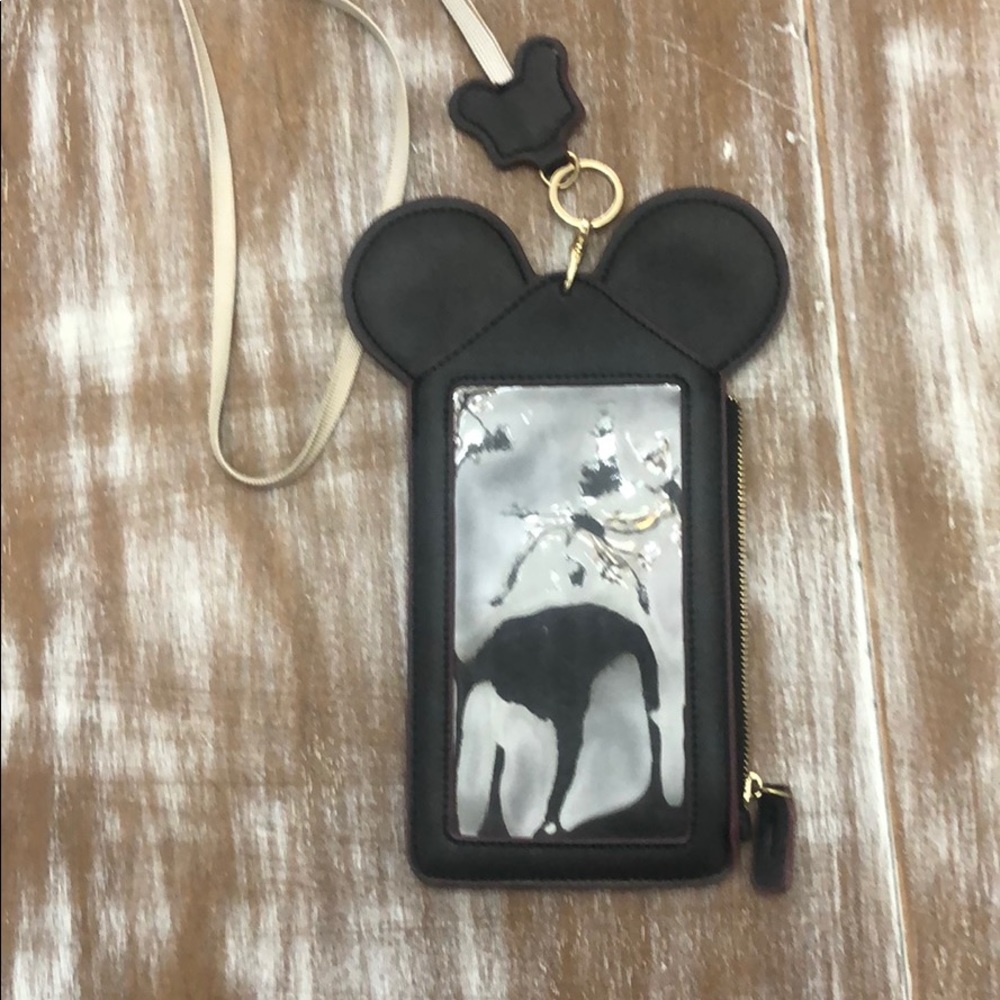 2/$15 Mickey wallet lanyard